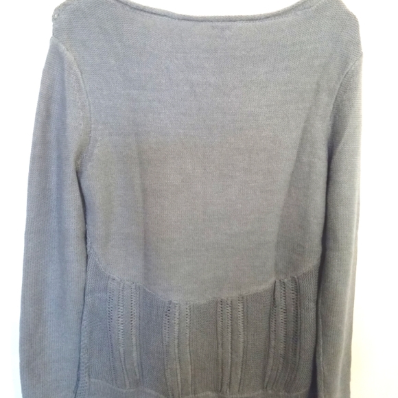 Kismet Roll Neck Tunic Sweater with Pointelle Detailing - Picture 14 of 15